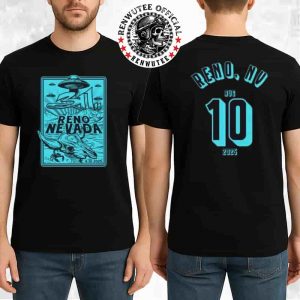 311 Band The Unity Tour Reno NV 2025 Live At Grand Theatre at Grand Sierra Resort On Aug 10 2025 Two Sided T-Shirt