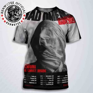 Bad Omens Do You Feel Love Europe Tour Dates List 2025 With Bilmuri The Ghost Inside All Over Print T-Shirt