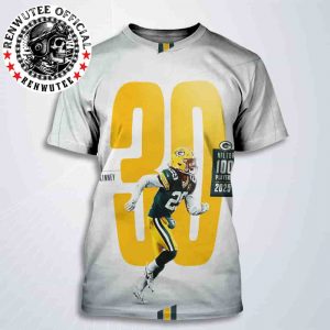 Congrats Xavier McHIMmey Green Bay Packers At 30 NFL Top 100 2025 All Over Print T-Shirt