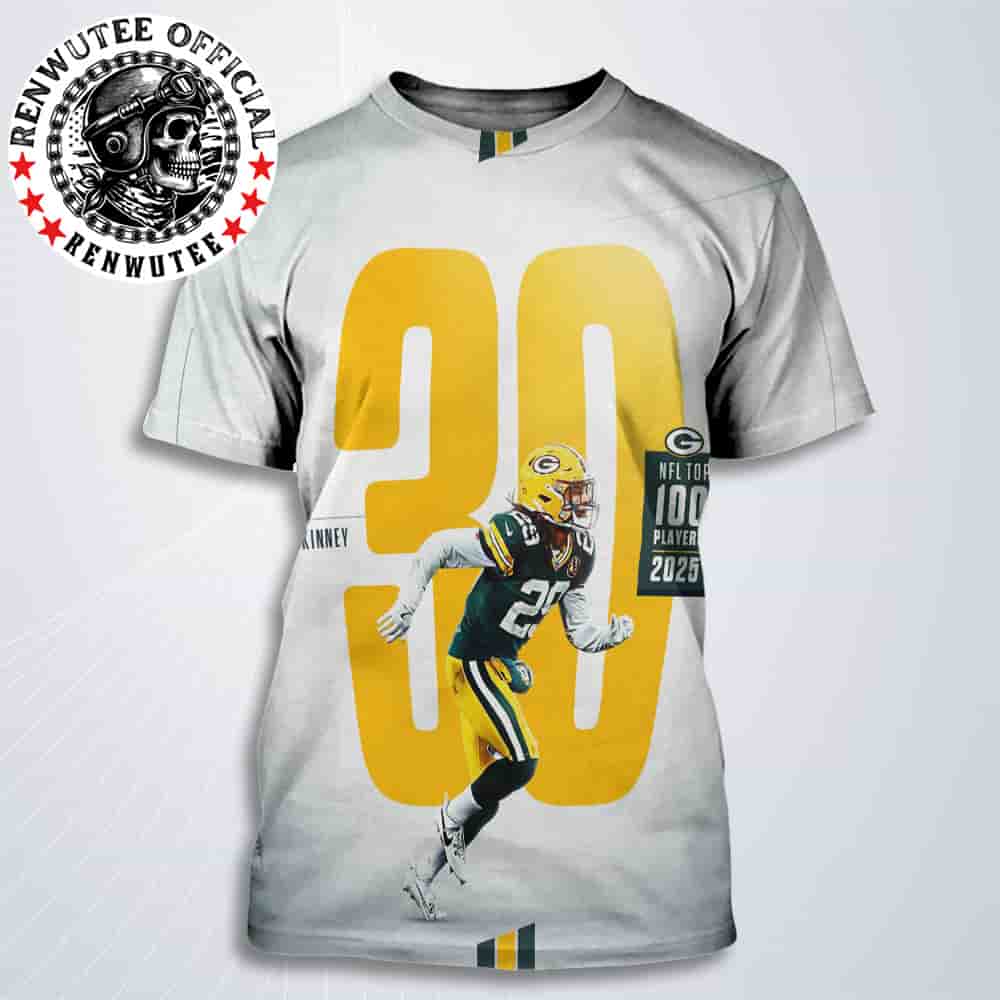 Congrats Xavier McHIMmey Green Bay Packers At 30 NFL Top 100 2025 All Over Print T-Shirt