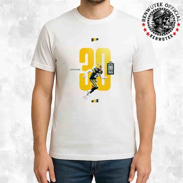 Congrats Xavier McHIMmey Green Bay Packers At 30 NFL Top 100 2025 Merchandise Unisex T-Shirt
