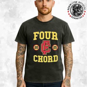 Four Chord Music Festival 2025 On September 13–14 At EQT Park In Washington PA Official Black Graphic Merch Washed T-Shirt