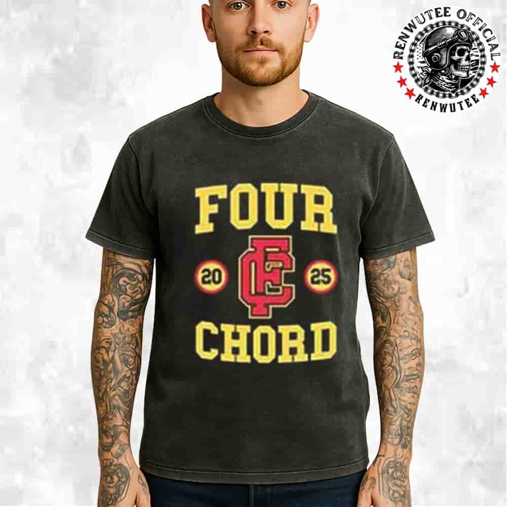 Four Chord Music Festival 2025 On September 13–14 At EQT Park In Washington PA Official Black Graphic Merch Washed T-Shirt Four Chord Music Festival 2025 On September 13–14 At EQT Park In Washington PA Official Black Graphic Merch Washed T-Shirt