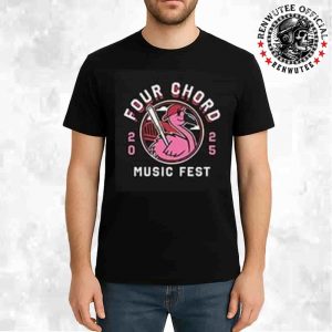 Four Chord Music Festival 2025 On September 13–14 At EQT Park In Washington PA Official Pink Flamingo Merch Unisex T-Shirt