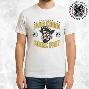 Four Chord Music Festival 2025 On September 13–14 At EQT Park In Washington PA Official Pirate Design Merch Unisex T-Shirt