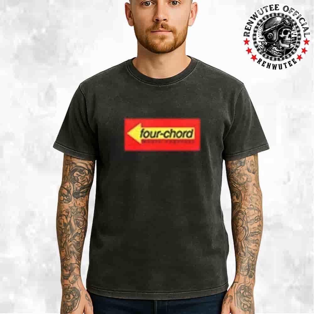 Four Chord Music Festival 2025 On September 13–14 At EQT Park In Washington PA Official Retro Arrow Graphic Merch Washed T-Shirt Four Chord Music Festival 2025 On September 13–14 At EQT Park In Washington PA Official Retro Arrow Graphic Merch Washed T-Shirt