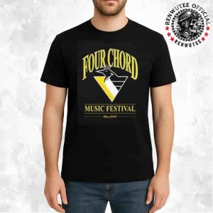 Four Chord Music Festival 2025 On September 13–14 At EQT Park In Washington PA Official Yellow Bird Design Merch Unisex T-Shirt