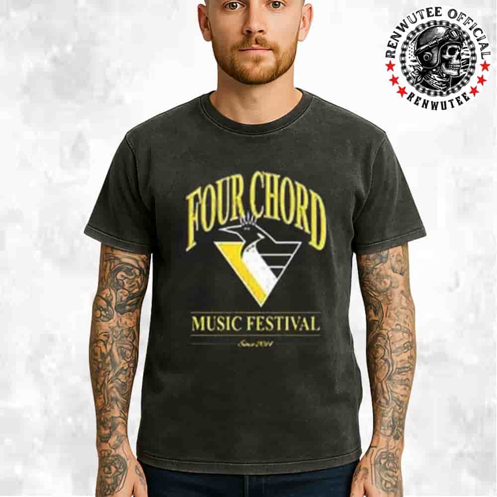 Four Chord Music Festival 2025 On September 13–14 At EQT Park In Washington PA Official Yellow Bird Design Merch Washed T-Shirt Four Chord Music Festival 2025 On September 13–14 At EQT Park In Washington PA Official Yellow Bird Design Merch Washed T-Shirt