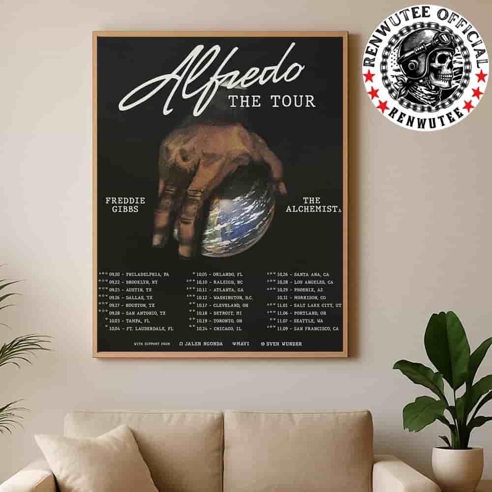 Freddie Gibbs And The Alchemist Alfredo 2 Tour Dated List 2025 Home Decor Poster Canvas Freddie Gibbs And The Alchemist Alfredo 2 Tour Dated List 2025 Home Decor Poster Canvas