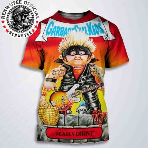 Green Day x Garbage Pail Kids Deadly Dirnt All Over Print T-Shirt