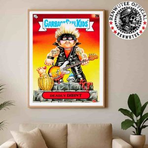 Green Day x Garbage Pail Kids Deadly Dirnt Home Decor Poster Canvas