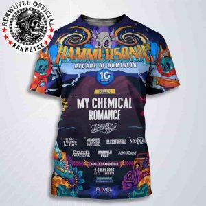 Hammersonic Festival 2026 Decade Of Dominion Full Lineup In Nice – Jakarta On May 2-3 2026 All Over Print T-Shirt