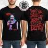 Ice Nine Kills Hell Of A Summer Tour Dates List 2025 Merch Flame Skull Two Sided T-Shirt