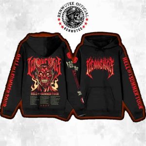Ice Nine Kills Hell Of A Summer Tour Dates List 2025 Merch Flame Devil Hoodie T-Shirt