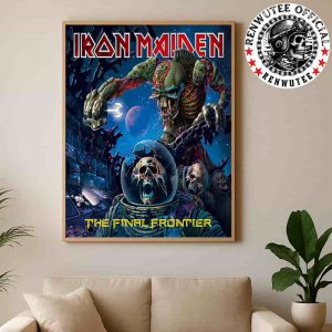 Iron Maiden Official Poster The Final Frontier Album Cover Artwork On 2010 Home Decor Poster Canvas