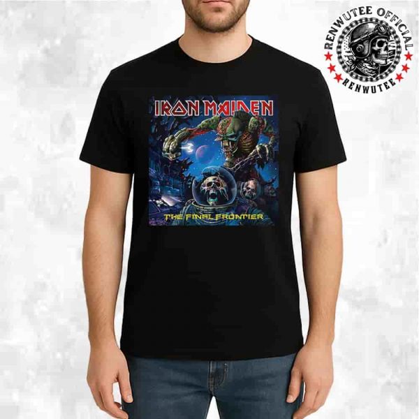 Iron Maiden Official Poster The Final Frontier Album Cover Artwork On 2010 Unisex T-Shirt