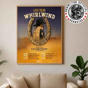 Lainey Wilson Whirlwind Australia And New Zealand Tour Dated List 2025 Home Decor Poster Canvas