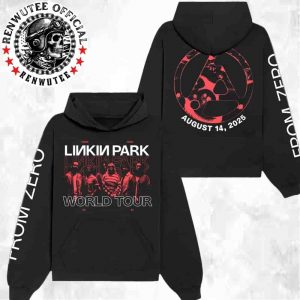 Linkin Park From Zero World Tour Detroit 2025 Exclusive Tee At Little Caesars Arena On Aug 14 2025 Merch Hoodie T-Shirt