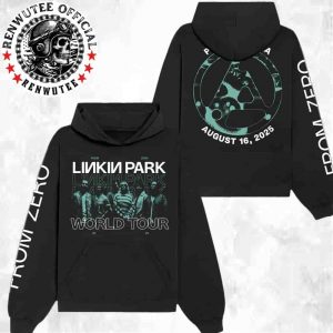 Linkin Park From Zero World Tour Philadelphia 2025 Exclusive Tee At Xfinity Mobile Arena On Aug 16 2025 Merch Hoodie T-Shirt