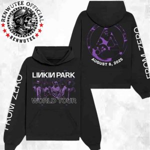 Linkin Park From Zero World Tour Toronto 2025 Exclusive Tee At Scotiabank Arena On Aug 8 2025 Hoodie T-Shirt