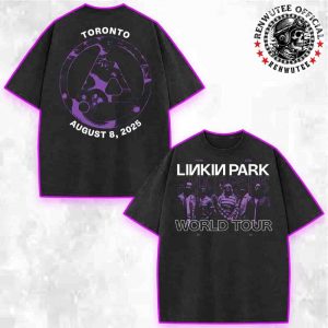 Linkin Park From Zero World Tour Toronto 2025 Exclusive Tee At Scotiabank Arena On Aug 8 2025 Washed T-Shirt