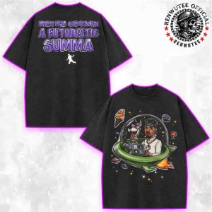 Metro Boomin A Futuristic Summa 2025 In Atlanta GA Merch Airbrush Washed T-Shirt