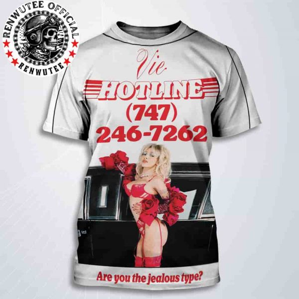 New Single Jealous Type By Doja Cat Vie Hotline Poster Are You The Jealous Type All Over Print T-Shirt