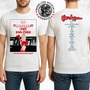 New Single Jealous Type By Doja Cat Vie Hotline Poster Are You The Jealous Type Release On Aug 21 2025 Two Sided T-Shirt