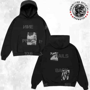 Nine Inch Nails Peel It Back Tour 2025 Exclusive Tee Peel It Back Tonal Hoodie T-Shirt