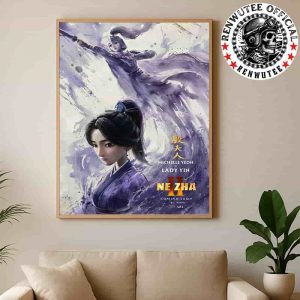 Official Poster Ne Zha 2 Lady Yin Character In Release In Theaters And IMAX On August 22 Home Decor Poster Canvas