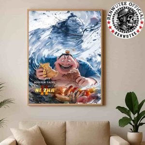 Official Poster Ne Zha 2 Master Taiyi Character Release In Theaters And IMAX On August 22 Home Decor Poster Canvas