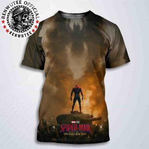 Official Poster Spider-Man Brand New Day Marvel Studio Release On July 31 2026 All Over Print T-Shirt