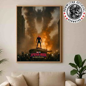 Official Poster Spider-Man Brand New Day Marvel Studio Release On July 31 2026 Home Decor Poster Canvas