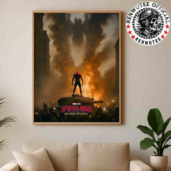 Official Poster Spider-Man Brand New Day Marvel Studio Release On July 31 2026 Home Decor Poster Canvas