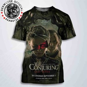 Official Poster The Conjuring Last Rites The Case That Ended It All Release In Cinemas On September 5 2025 All Over Print T-Shirt