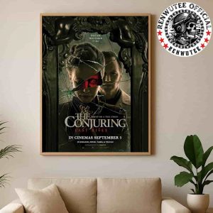 Official Poster The Conjuring Last Rites The Case That Ended It All Release In Cinemas On September 5 2025 Home Decor Poster Canvas