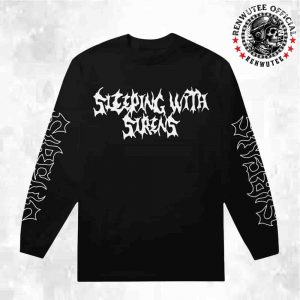 Sleeping With Sirens Summer 2025 Tour Merch Emo Metal Long Sleeve T-Shirt