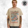 Thursday Live At The Meadowlands Stadium Collection Aug 9 2025 Merch Cross Out The Eyes Drain The Blood From This Valentine Two Sided T-Shirt
