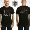 Thursday Live At The Meadowlands Stadium Collection Aug 9 2025 Merch Love Song Writer Tee Sitting Alone In The Dark Of The Stadium Two Sided T-Shirt
