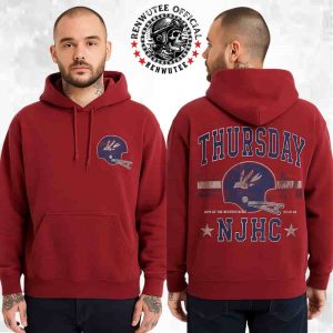 Thursday Live At The Meadowlands Stadium Collection Aug 9 2025 Merch New York Sack Exchange Hoodie T-Shirt