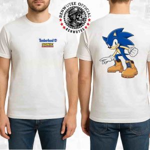 Timberland x Sonic The Hedgehog 2025 At Timberland Shibuya PARCO Two Sided T-Shirt