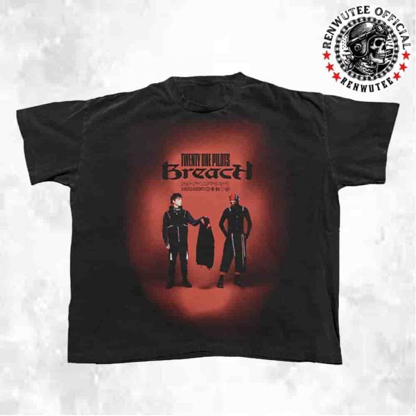 Twenty One Pilots Release New Album Breach On Sept 12 2025 Merch Unisex T-Shirt
